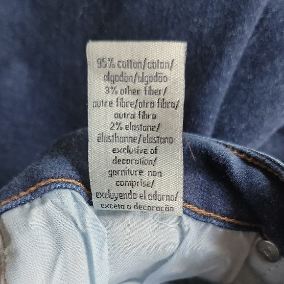 Calvin Klein Jeans Blue Ankle Cropped Denim - Picture 9 of 9